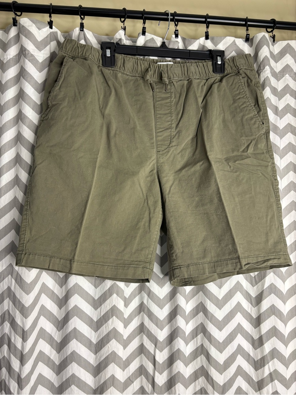 Sonoma Olive Drawstring Casual Cargo Shorts